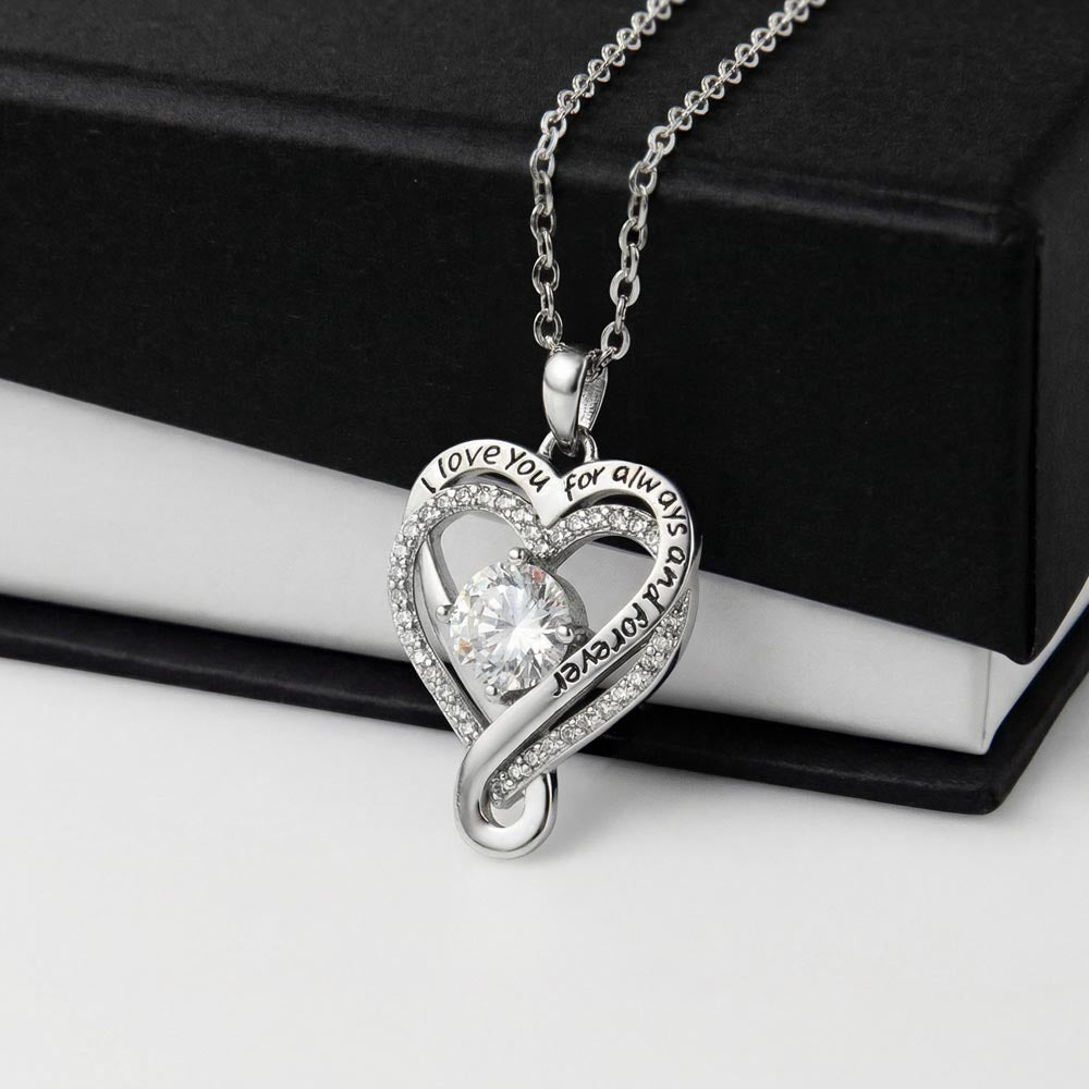 To My Bonus Daughter - "I Didn't Choose Our Story" Love You Always Necklace