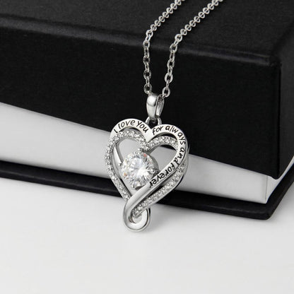 To My Bonus Daughter - "I Didn't Choose Our Story" Love You Always Necklace
