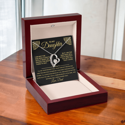 To My Daughter - Forever My Little Girl | Gift From Dad