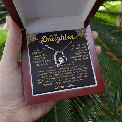 Daughter Necklace - Your biggest fan