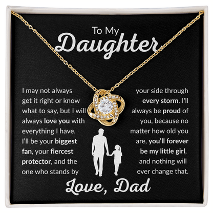 To My Daughter Gift From Dad - Forever My Little Girl