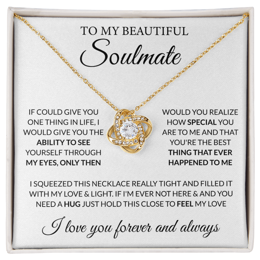 To My Beautiful Soulmate - If I could give you one thing. (w)