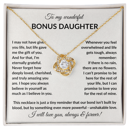 My wonderful bonus daughter - Gift of you