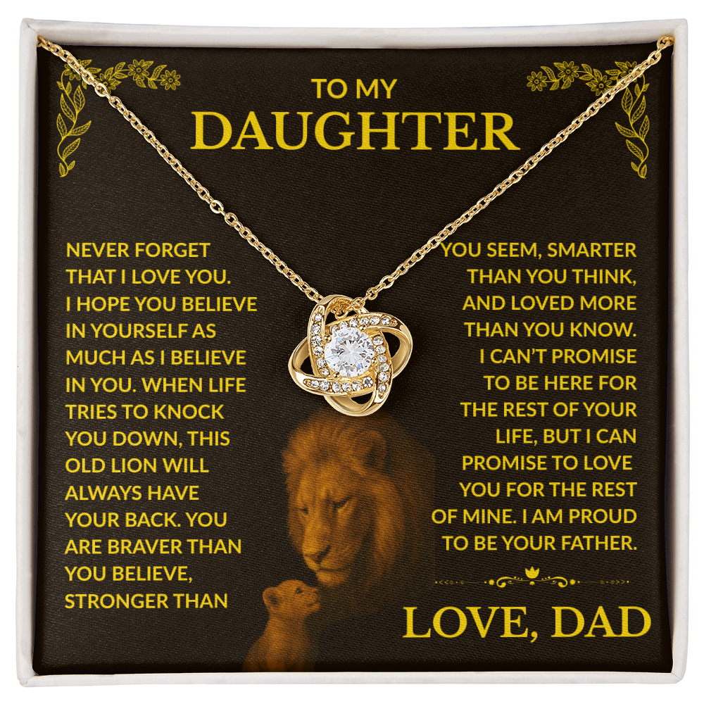 Daughter Gift From Dad- "This Old Lion"