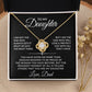 To My Daughter Love Dad Necklace - Love & Protect You