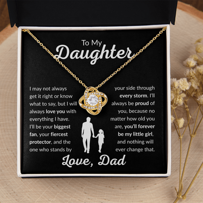 To My Daughter Gift From Dad - Forever My Little Girl