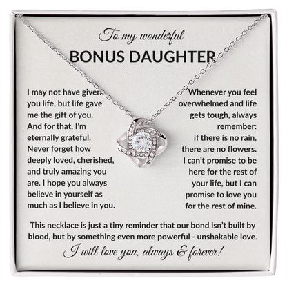 My wonderful bonus daughter - Gift of you