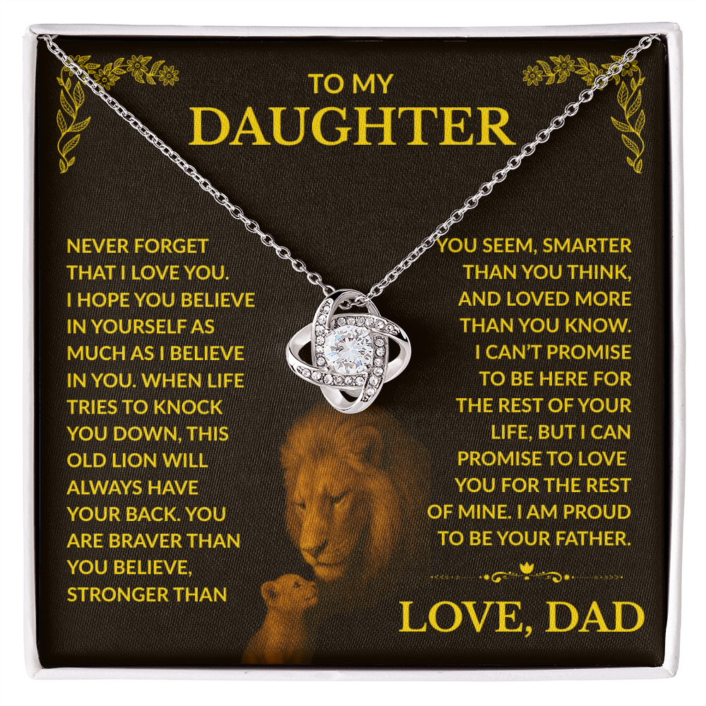 Daughter Gift From Dad- "This Old Lion"