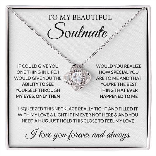 To My Beautiful Soulmate - If I could give you one thing. (w)
