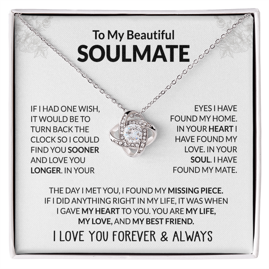 To My Beautiful Soulmate - I I Had One Wish (w)