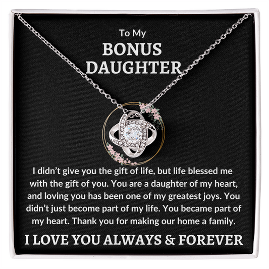 Gift of You Necklace - Bonus Daughter Gift
