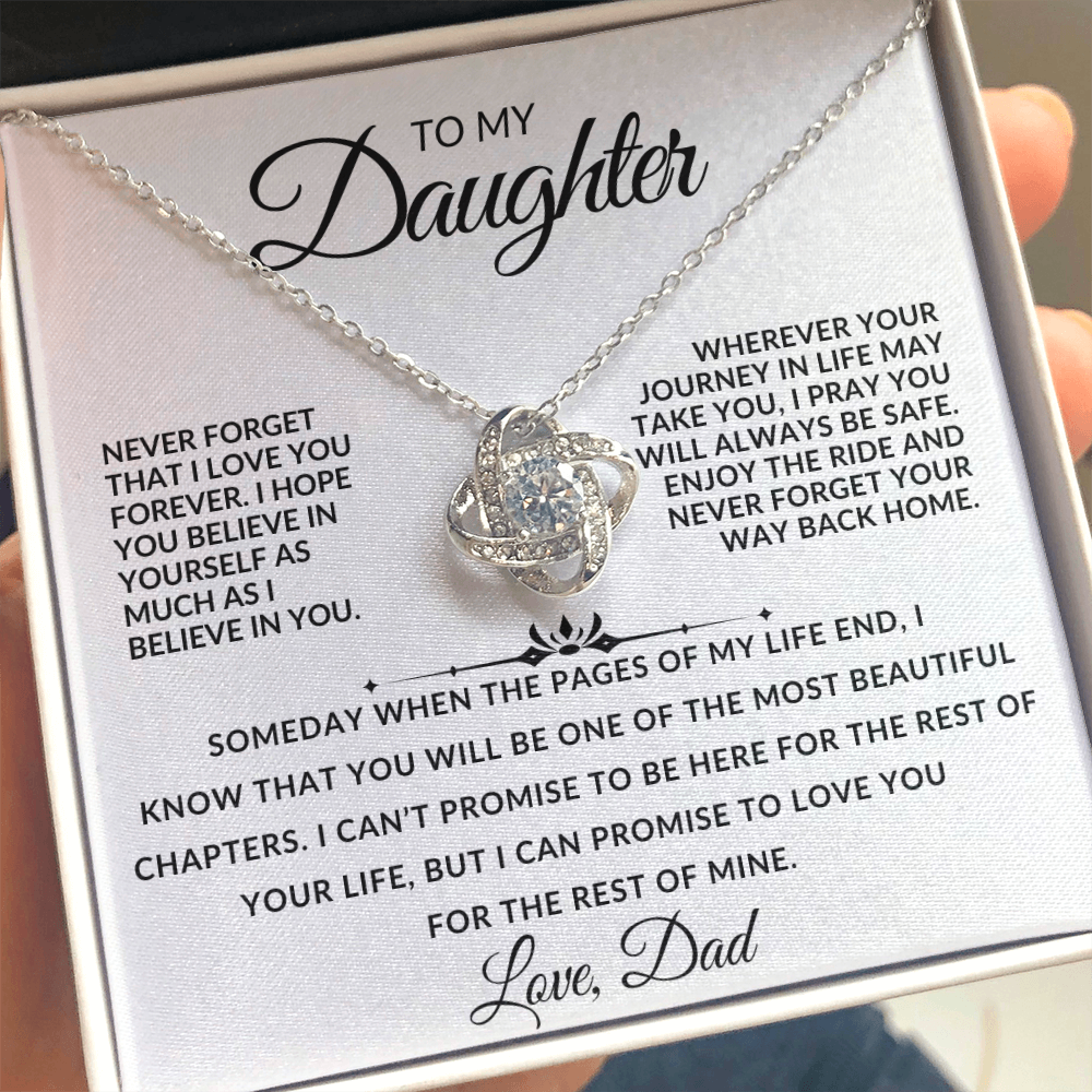 To My Daughter - Pages of my life ends.