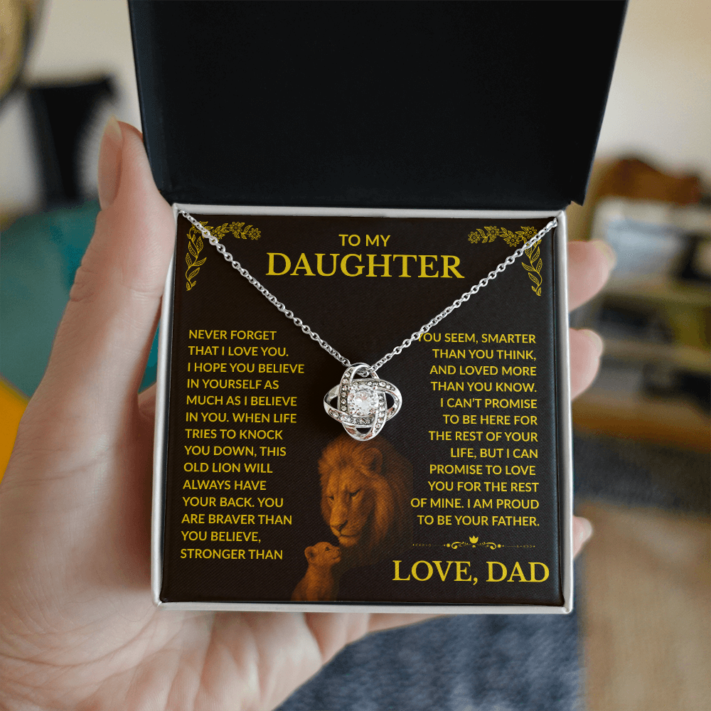 Daughter Gift From Dad- "This Old Lion"