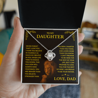 Daughter Gift From Dad- "This Old Lion"