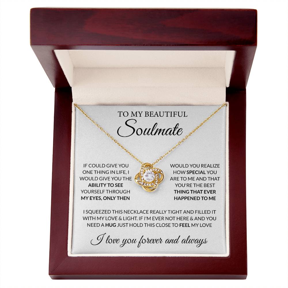 To My Beautiful Soulmate - If I could give you one thing. (w)
