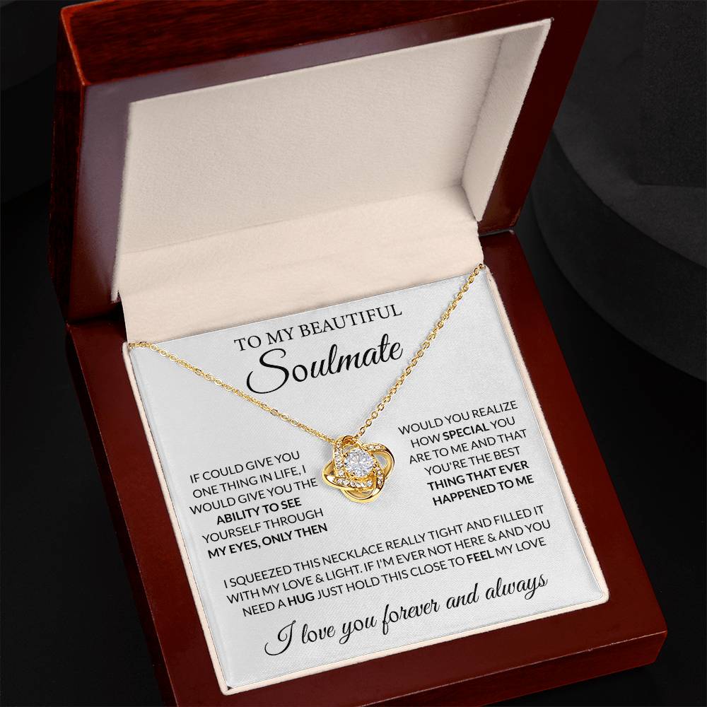 To My Beautiful Soulmate - If I could give you one thing. (w)