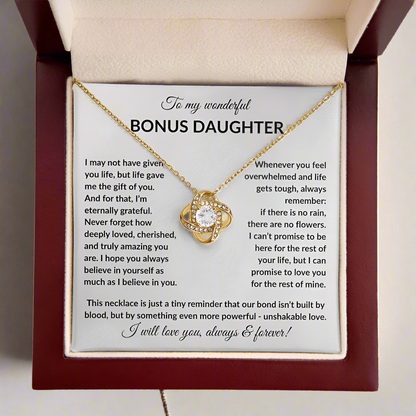 My wonderful bonus daughter - Gift of you
