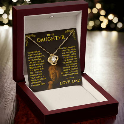 Daughter Gift From Dad- "This Old Lion"