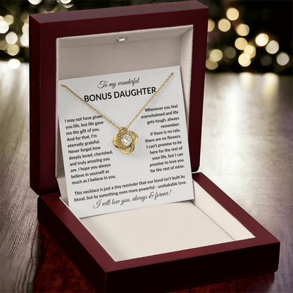 My wonderful bonus daughter - Gift of you