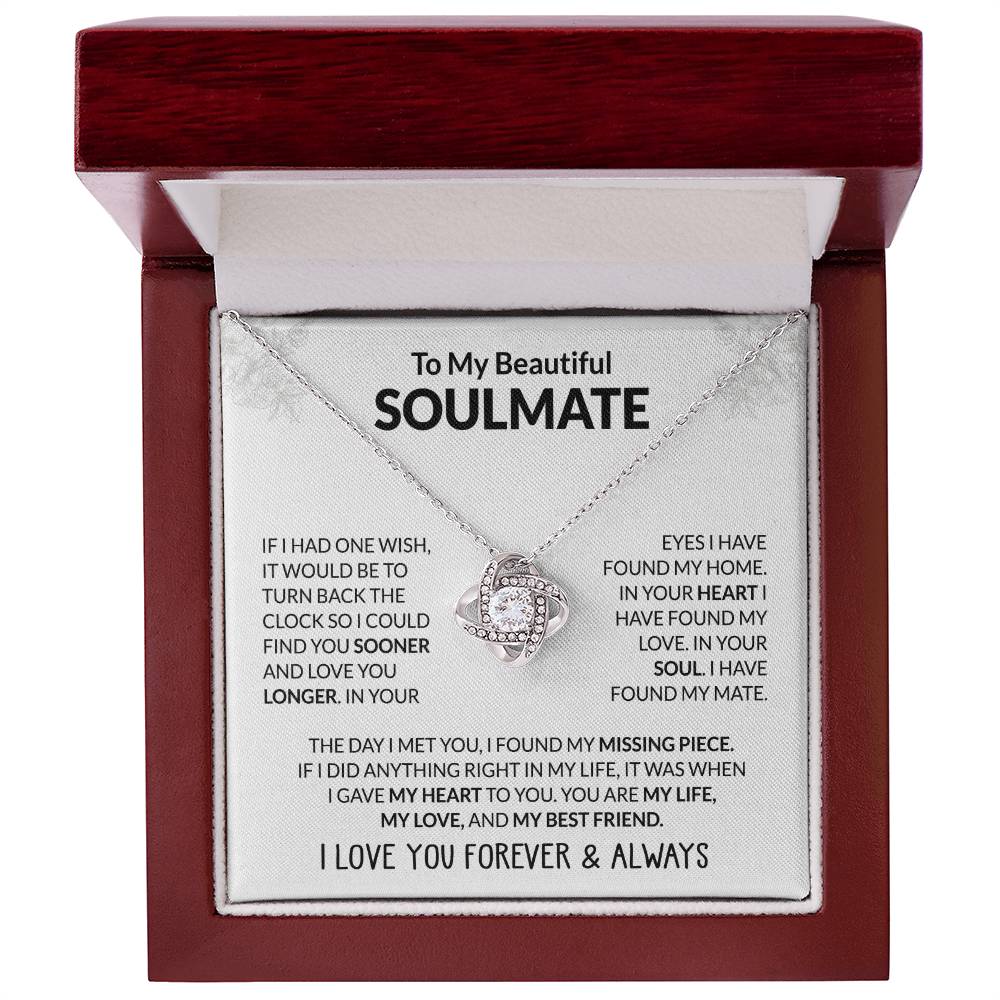 To My Beautiful Soulmate - I I Had One Wish (w)