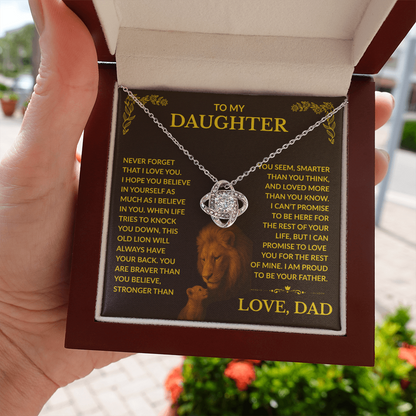 Daughter Gift From Dad- "This Old Lion"