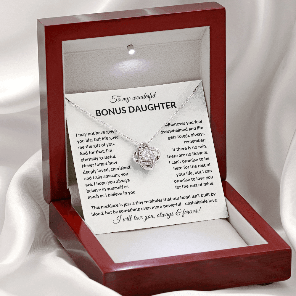 My wonderful bonus daughter - Gift of you