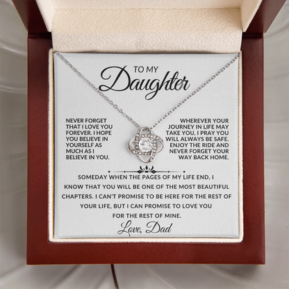 To My Daughter - Pages of my life ends.