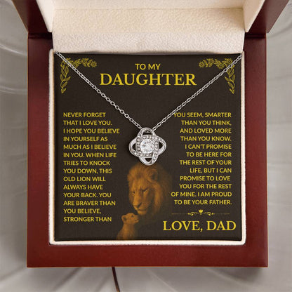 Daughter Gift From Dad- "This Old Lion"