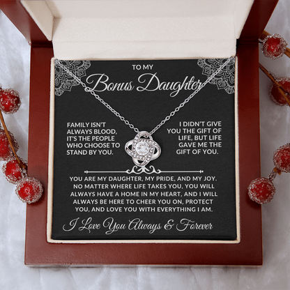 To My Bonus Daughter - You Are My Daughter