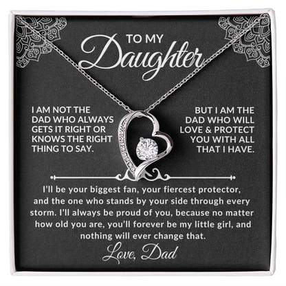 To My Daughter Love Dad - Biggest Fan (W)