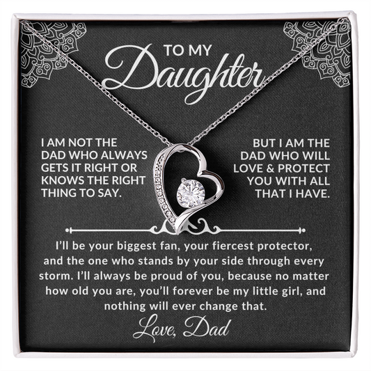 To My Daughter Love Dad - Biggest Fan (W)