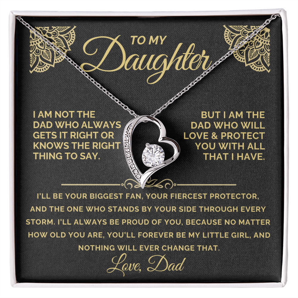 To My Daughter - Forever My Little Girl | Gift From Dad