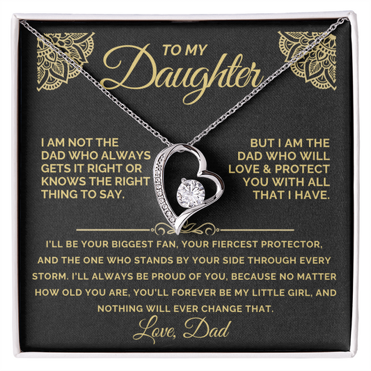 To My Daughter - Forever My Little Girl | Gift From Dad