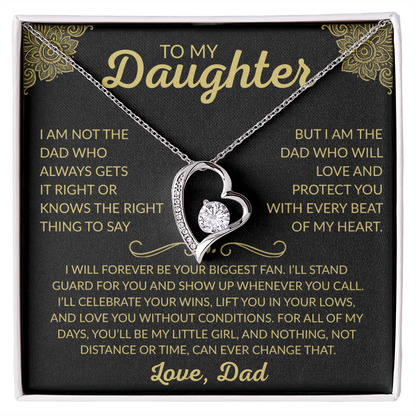 Daughter Necklace - Your biggest fan