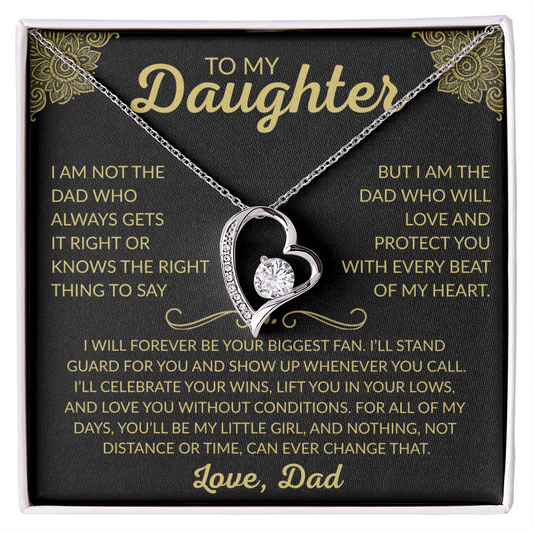 Daughter Necklace - Your biggest fan