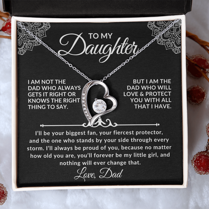 To My Daughter Love Dad - Biggest Fan (W)