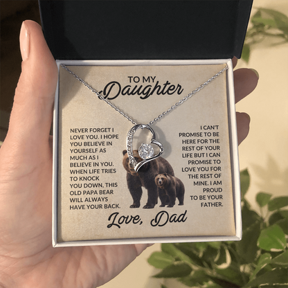 To My Daughter Love Dad - This Old Papa Bear