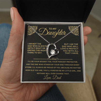 To My Daughter - Forever My Little Girl | Gift From Dad