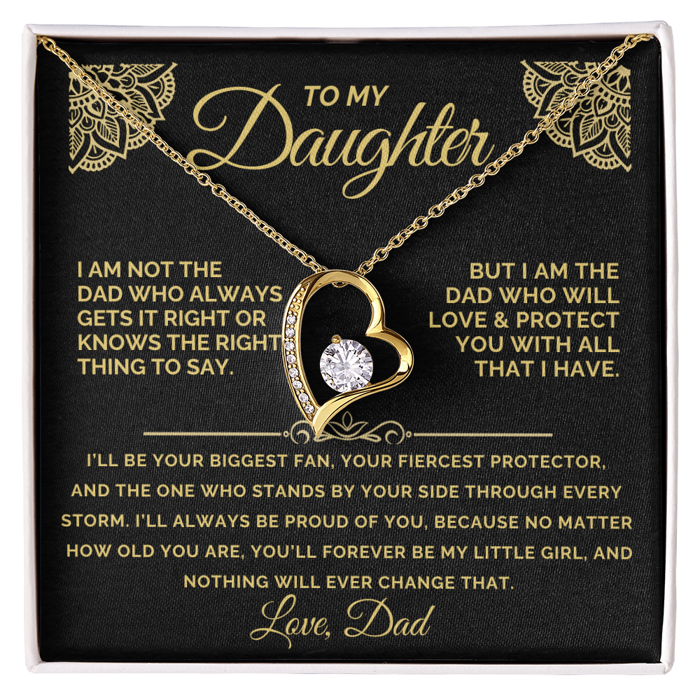 To My Daughter - Forever My Little Girl | Gift From Dad