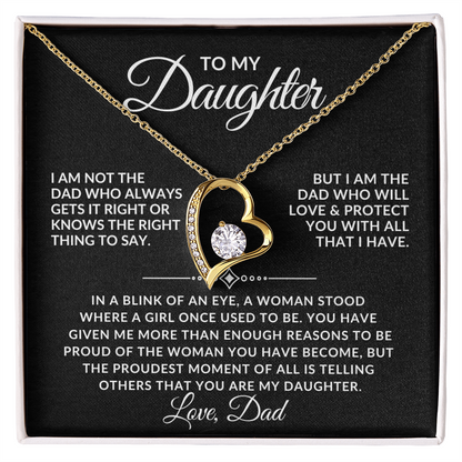 To My Daughter - Blink Of An Eye
