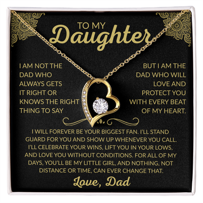 Daughter Necklace - Your biggest fan