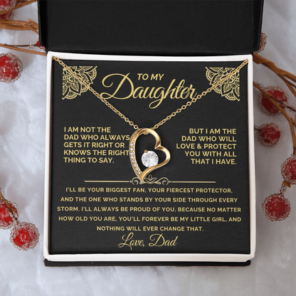 To My Daughter - Forever My Little Girl | Gift From Dad