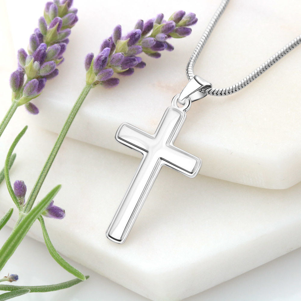 Stand Tall Cross Necklace – Dad’s Daily Reminder.
