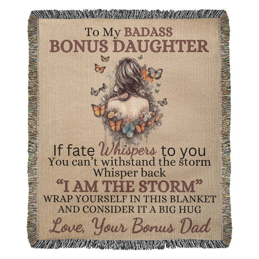 Badass Bonus Daughter Blanket (2) Default Title Blankets Giftinum