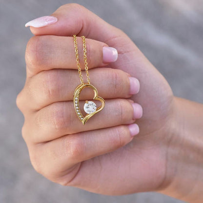 Badass Daughter Necklace | This Old Lion - b 14k White Gold Finish / Standard Box Jewelry Giftinum