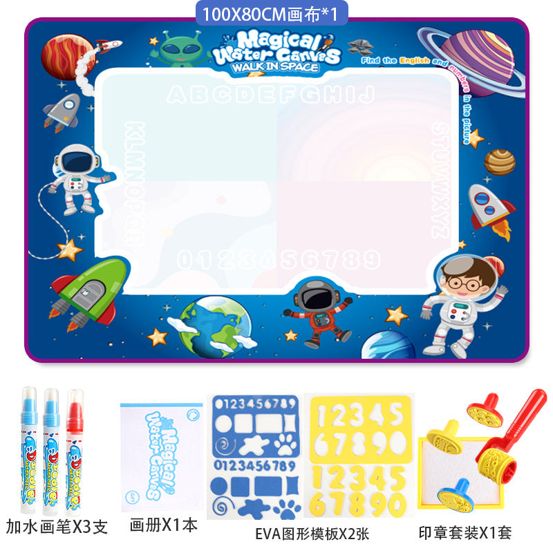 Magic Canvas toy can be clear drawing board Magic colorful graffiti carpet drawing book children's toys