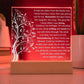 Beautiful Soulmate - I may not be Wooden Base Jewelry Giftinum
