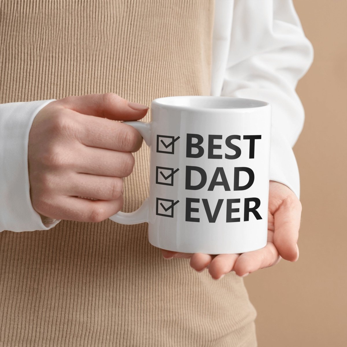 Best Dad Ever Ceramic Mug - Giftinum