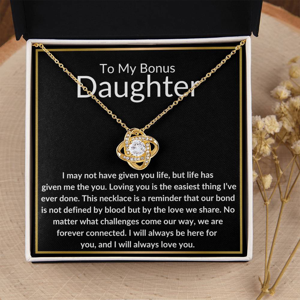 Bonus Daughter - Forever Connected Jewelry Giftinum