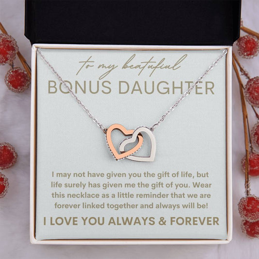 Bonus Daughter Necklace | Gift of life Jewelry Giftinum